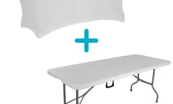 banketovy skladaci stol plus elasticky navlek biely v2