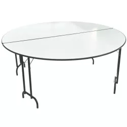 Okrúhly rozkladací stôl Ø 180 cm