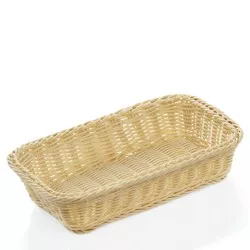 Košík na chlieb 53x32 cm, svetlo-hnedý