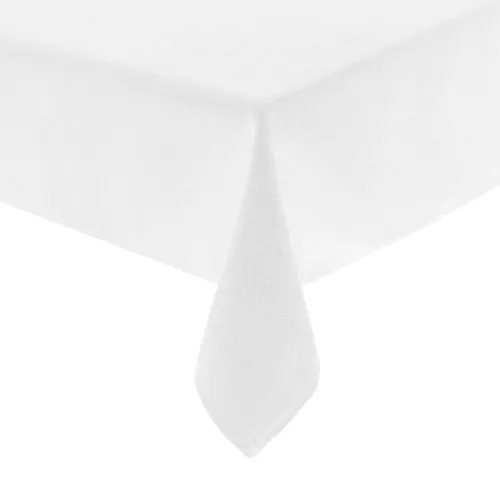 Obrus bavlnený 80x80 cm / biely